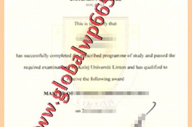 fake Linden university college degree certificate