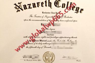 buy Nazareth College degree certificate