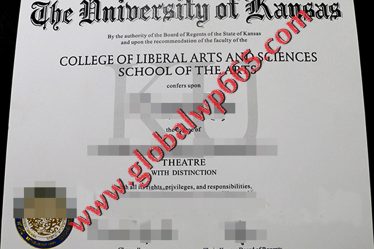fake University of Kansas degree certificate
