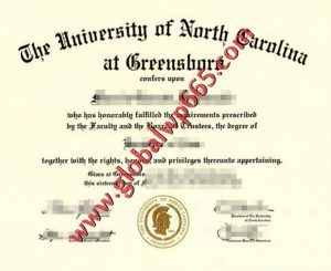 University of North Carolina at Greensboro degree