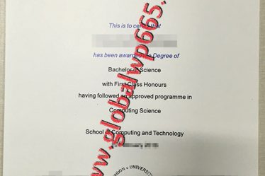 fake University of West London degree certificate