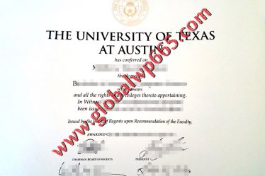 buy University of Texas at Austin degree certificate