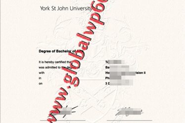 buy St. John's university of york degree