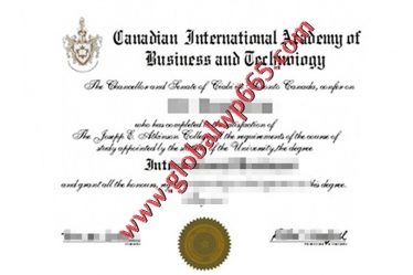 Canadian International Academy Business&Techno degree