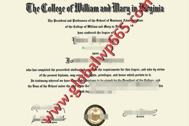 College of William & Mary degree
