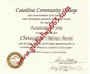 buy Coastline Community College degree