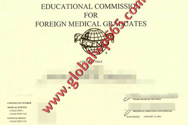 buy ECFMG degree certificate