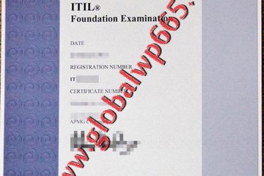 buy fake ITIL degree certificate