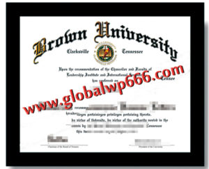 Brown University fake degree