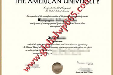 buy American University degree certificate