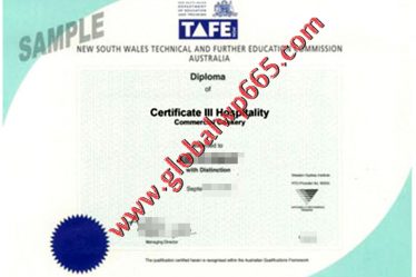New England Institute of TAFE degree certificate