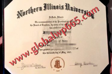 fake Northern Illinois University degree certificate