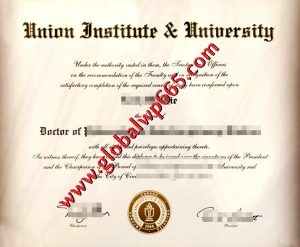 Union Institute & University degree