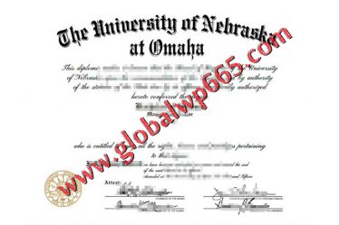 fake University of Nebraska degree certificate