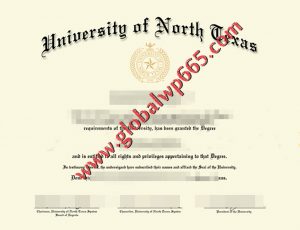 University of North Texas fake degree
