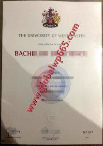 buy University of Westminster degree certificate