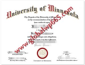 buy University of Minnesota degree certificate
