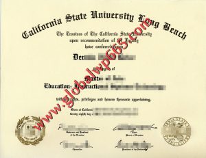 CSULB fake degree certificate