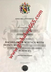 fake Edge Hill University degree certificate