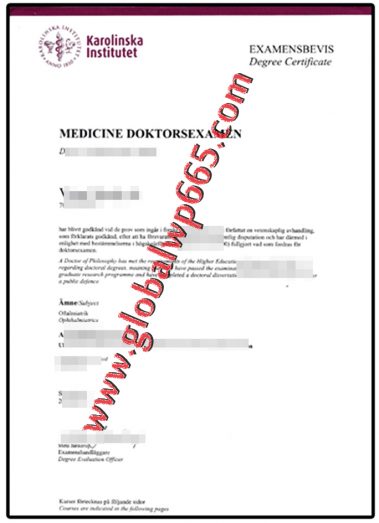 buy Karolinska Institute degree certificate