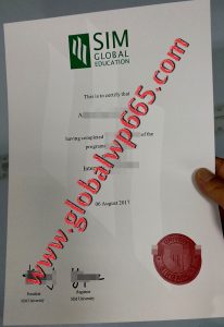 buy SIM degree certificate