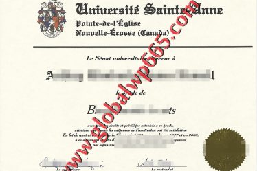 Université Sainte-Anne degree
