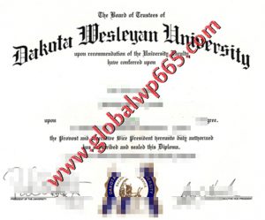 buy Dakota Wesleyan University degree certificate