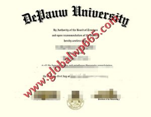 buy DePauw University degree certificate