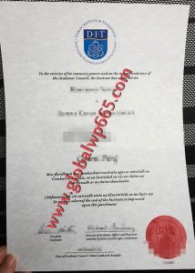 fake Dublin Institute of Technology degree certificate