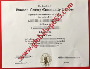 Hudson County Community College fake certificate