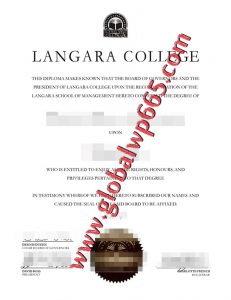 buy Langara College degree