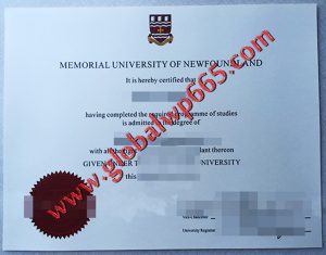 buy Memorial University of Newfoundland degree certificate