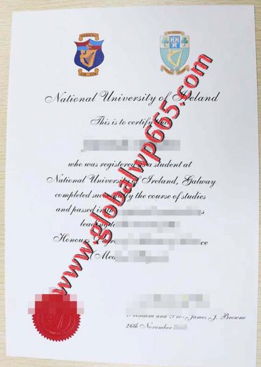 sell National University of Ireland degree