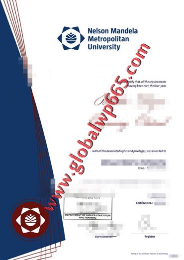 fake Nelson Mandela Metropolitan University degree