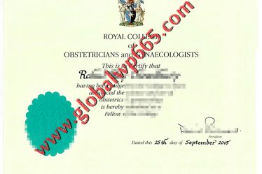 buy Royal College of Obstetrics & Gynecology certificate